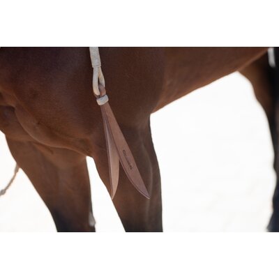 Passion 4Q Westernzügel Romal Reins Rawhide – Ansicht 5