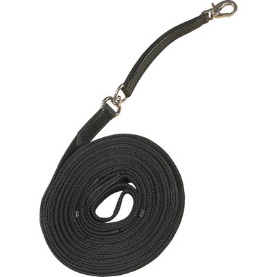 Loesdau Longe mit Wirbel, 8 m schwarz | 8 m