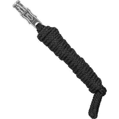 Loesdau Anbindestrick uni schwarz | 2 m
