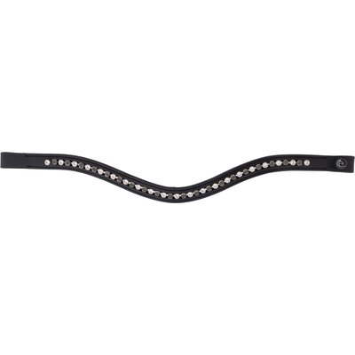 MONTIVUM Stirnriemen Florenz schwarz/grau | WB