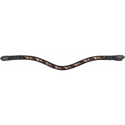 Cheval de Luxe Stirnband Sofia hot chocolate | Warmblut