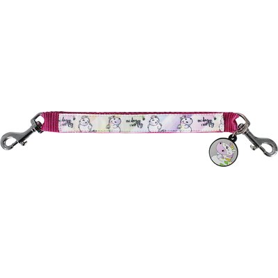 EQUEST Sattelriemen Pummel pink/fly