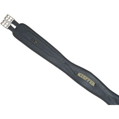 kieffer Sattelgurt Air-Tex schwarz | 125 cm