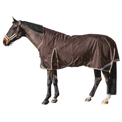 Cheval de Luxe Outdoordecke Avignon Highneck Fleece chocolate | 165 cm