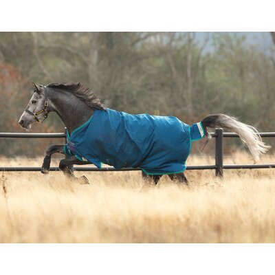 HORSEWARE Outdoordecke RHINO Original Tournout Lite navy/aqua/grey & aqua | 125 cm
