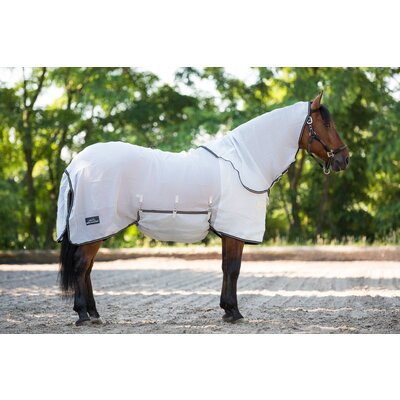 EQUINE-MICROTEC Outdoor-Fliegendecke SHIELD silver | 125 cm