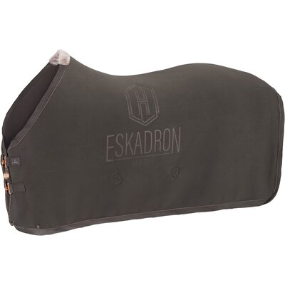 ESKADRON Heritage Abschwitzdecke Fleece Stamped basalt grey | 85cm