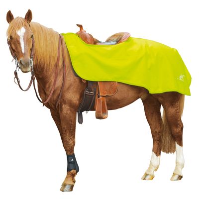 L-pro West Reflex-Ausreitdecke Western gelb | 150 cm (L)