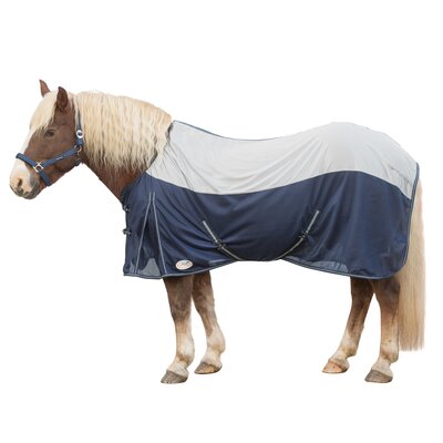 IRISh INNOVATION Fliegendecke Cooler XL navy/silver | 145 cm