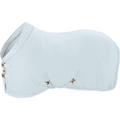 ESKADRON Platinum Abschwitzdecke Velvet Crystal powderblue | 85 cm