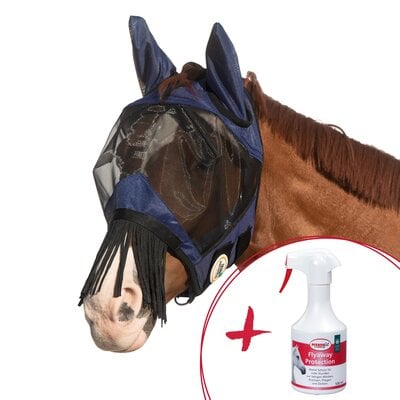IRISh INNOVATION Set Fliegenschutz, Fliegenmaske + Flyaway Protection – Ansicht 1