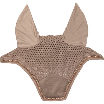 KENTUCKY Fliegenhaube Wellington Velvet Pearls beige | WB