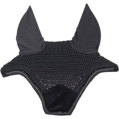 KENTUCKY Fliegenhaube Wellington Velvet Pearls schwarz | WB