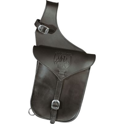 Loesdau Doppel-Satteltasche schwarz