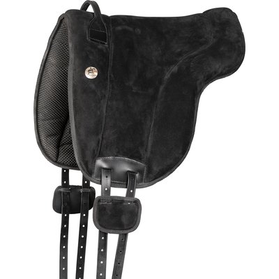 L-pro West Bareback-Pad Wildleder schwarz | WB