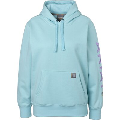 ARIAT Hoodie Rebar Graphic Hood aquatic pastell | XS