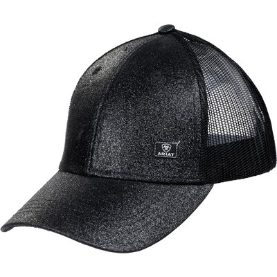 ARIAT Messy Bun Glitter Cap black | one size