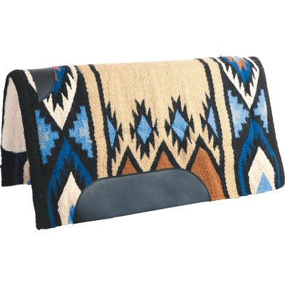 L-pro West Westernpad Arlington blau/braun | 75 x 75 cm
