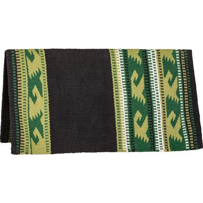 L-pro West Westernblanket Las Vegas grün | 90 x 90 cm