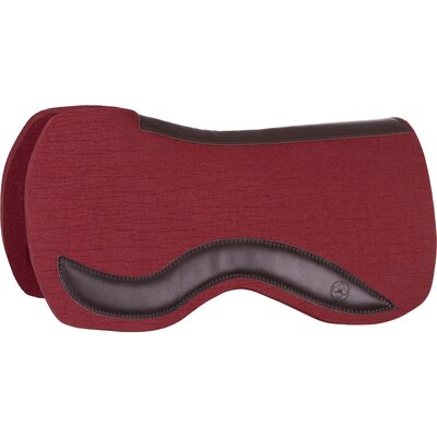 Passion 4Q Filzpad wine | 31 x 31" (78 x 78 cm)