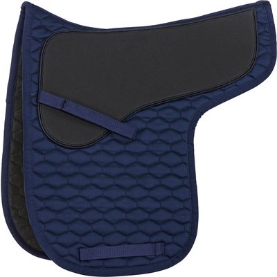 Horse-friends Satteldecke mit Moosgummi-Pad marine | Warmblut/Vielseitigkeit