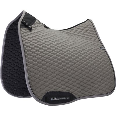 Stübben Dressur-Schabracke Streamline Close Contact grau | Warmblut/Dressur