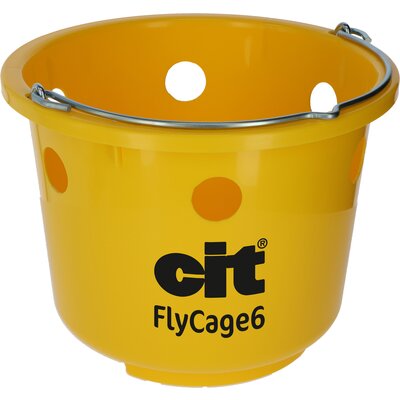 KERBL Eimer für cit Fliegenfalle FlyCage6 gelb