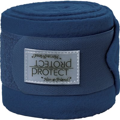 PROTECT by Horse-Friends Fleecebandagen für Ponys marine | Pony(2,9 m x 8,5 cm)