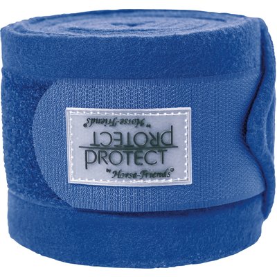 PROTECT by Horse-Friends Fleecebandagen für Ponys royalblau | Pony(2,9 m x 8,5 cm)