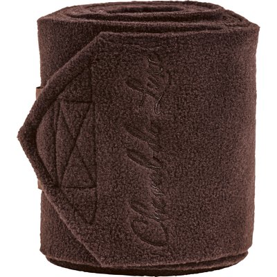 Cheval de Luxe Fleecebandagen chocolate | WB (3,5 m x 11,5 cm)