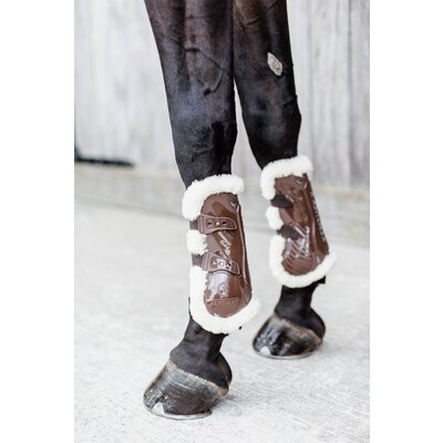 KENTUCKY Springgamaschen Vegan Sheepskin Bamboo Shield, für Vorderbeine