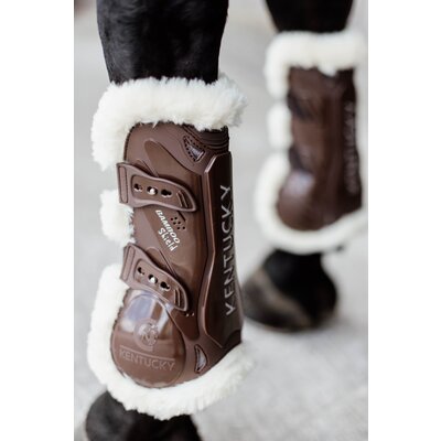 KENTUCKY Springgamaschen Vegan Sheepskin Bamboo Shield, für Vorderbeine