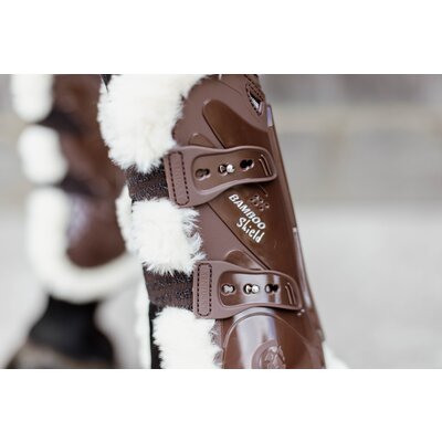 KENTUCKY Springgamaschen Vegan Sheepskin Bamboo Shield, für Vorderbeine