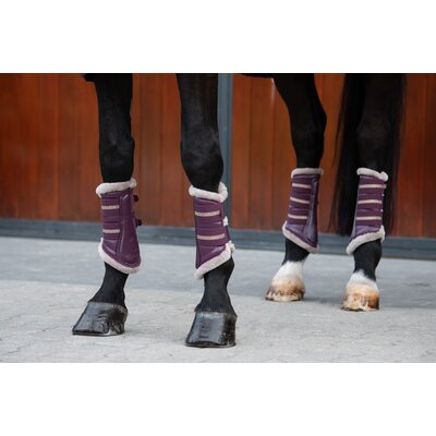 ESKADRON Heritage Gamaschen Glamslate FauxFur