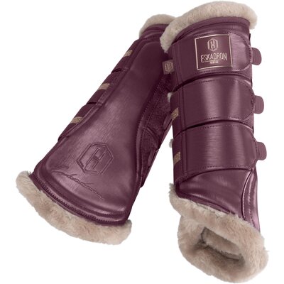 ESKADRON Heritage Gamaschen Glamslate FauxFur 