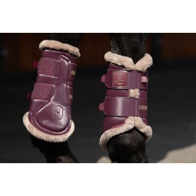 ESKADRON Heritage Gamaschen Glamslate FauxFur