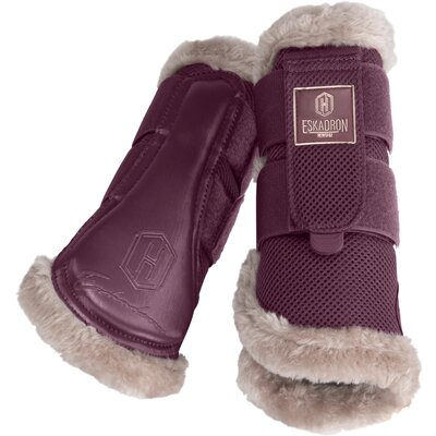 ESKADRON Heritage Gamaschen Mesh cassis | XL