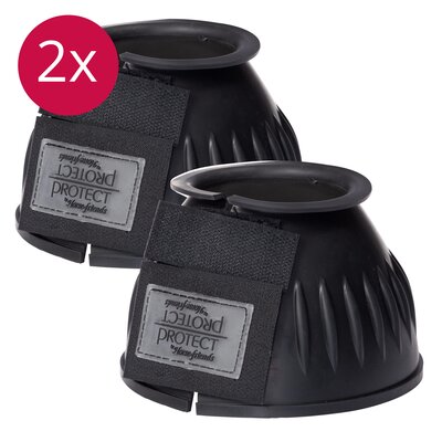 PROTECT by Horse-friends Set Beinschutz II, Hufglocken Gummi – Ansicht 1