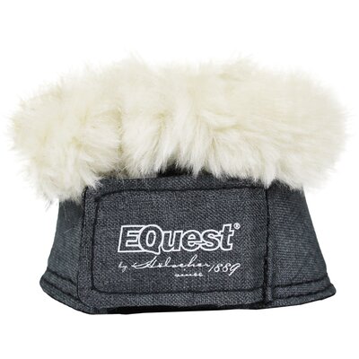 EQUEST Hufglocken Melange mit Fell, für Minishetty und Shetty 