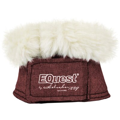 EQUEST Hufglocken Melange mit Fell, für Minishetty und Shetty 
