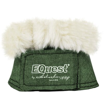 EQUEST Hufglocken Melange mit Fell, für Minishetty und Shetty 