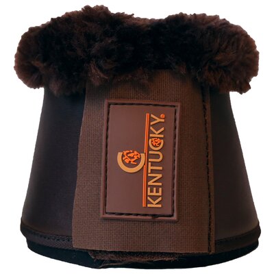 KENTUCKY Hufglocken Leder/Lammfell brown/brown | M