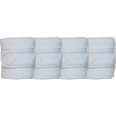 KENTUCKY Fleecebandagen Pearls white