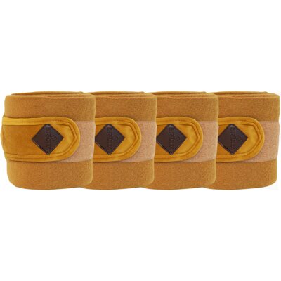 KENTUCKY Polar Fleecebandagen Velvet senf gelb