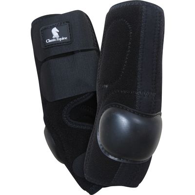 Classic Equine Skid-Boots schwarz
