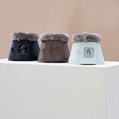 ESKADRON Classic Sports Hufglocken Softslate FauxFur – Ansicht 2