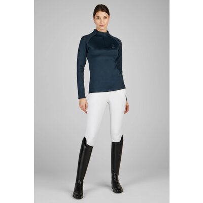 ESKADRON Platinum Half Zip-Shirt Platinum – Ansicht 4