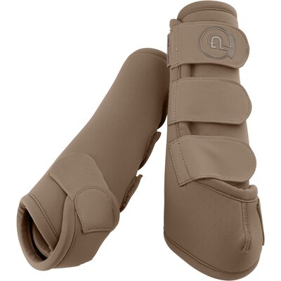 ESKADRON Platinum Gamaschen Pro Dressage Front, für die Vorderbeine smoky taupe | VB