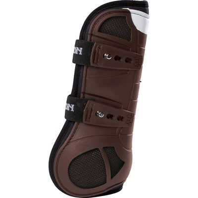 ESKADRON Gamaschen Flexisoft AiR, für Vorderbeine dunkelbraun | Warmblut
