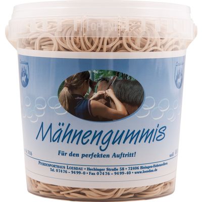 Loesdau Mähnengummis im Eimer weiß